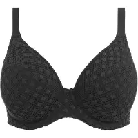 Elomi Bazaruto Plunge Dames Bikinitopje - Zwart