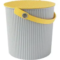SmartaSaker opbergemmer Fraichair L, kunststof, grijs, geel, 10 l, 230632