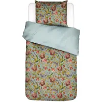 Essenza Dekbedovertrek Roselina Surf Green Satijn-140 x 200 / 220 cm | 1-Persoons