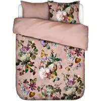 Essenza Dekbedovertrek Fleur Evening Rose Satijn-200 x 200 / 220 cm | 2-Persoons