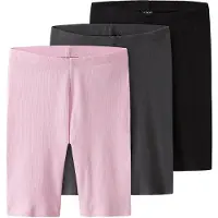 TWO SOON Leggings grijs / rosa / zwart