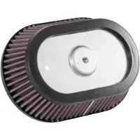 K&N Engineering K&N Universal Custom Air Filter - Oval Shape 9.313in OD / 2.375 Height