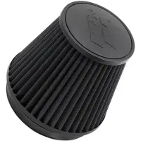 K&N Engineering K&N Universal Rubber Filter Round Tapered 6in Flange ID x 7.5in Base OD x 5.25in Top OD x 6in Height