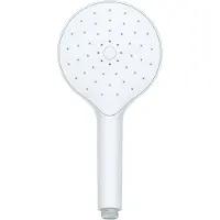 Wenko Douchekop met automatische reiniging, diameter 12 cm. Douchekop voor badkamer, douche en wellness, voorkomt kalkaanslag