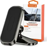 Xssive Magnetische Telefoonhouder Auto Dashboard - Metalen GSM Houder Auto Magneet - 360 Graden Draaibaar - Inclusief Magneet sticker