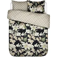 Essenza Dekbedovertrek Rosalee Anthracite Satijn-200 x 200 / 220 cm | 2-Persoons