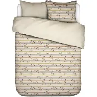 Essenza Dekbedovertrek Amare Vanilla Satijn-240 x 200 / 220 cm | Lits-Jumeaux