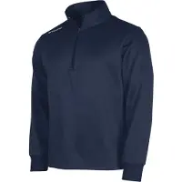 Stanno Field Half Zip Top donkerblauw Sport t-shirt Jongens/Meisjes Polyester Opstaande kraag - maat 140