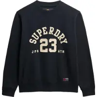 Superdry Sweatshirt 'Vintage Athletic Crew' crème / marine