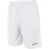 Stanno junior voetbalshort wit Sportbroek Jongens/Meisjes Polyester - maat 116