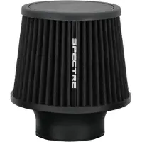 Spectre Conical Air Filter 3in. Flange ID / 6in. Base OD / 6.5in. Height - Black