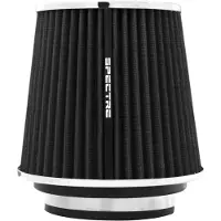 Spectre Adjustable Conical Air Filter 5-1/2in. Tall (Fits 3in. / 3-1/2in. / 4in. Tubes) - Black
