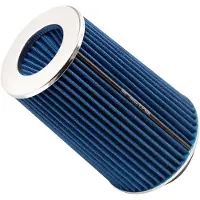 Spectre Adjustable Conical Air Filter 9-1/2in. Tall (Fits 3in. / 3-1/2in. / 4in. Tubes) - Blue