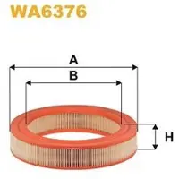 WIX FILTERS WA6376 Luchtfilter