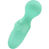 Pretty Love - Little Cute - Vibrator - Mini Stick - Mini Wand Vibrator - Turquoise - Compact, Krachtig en Veelzijdig