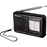 Roadstar TRA-2989, Reisradio, Analoog, AM, FM, SW, Zwart, Draaibaar, AA (batterijen)
