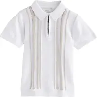 Next Shirt beige / wit