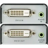 Aten DVI verlenger | (DVI-D, Cat5e, Jack 3.5 mm, Max. 60 meter)
