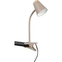 RL LIVE YOUR LIGHT REALITY PONGO - Klemlicht - Beige - incl. 1x SMD 4,5 W - Flexibel - LED-printplaat met hoog voltage - Niet dimbaar - Klemlamp