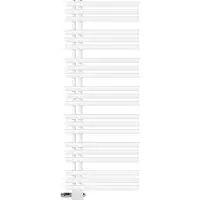 LuxeBath Badkamer radiator middenaansluiting 600x1600 mm wit met universele aansluitset
