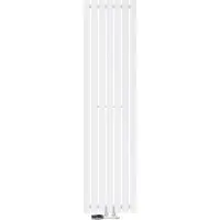 LuxeBath Badkamerradiator Stella 370x1400 mm wit met muuraansluitset