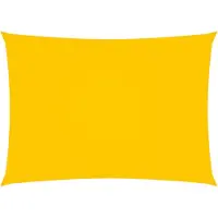 vidaXL Zonnescherm rechthoekig 2,5x5 m oxford stof geel