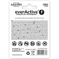 EverActive Oplaadbare batterijen Ni-MH R03 AAA, 550 mAh, Infinity-lijn