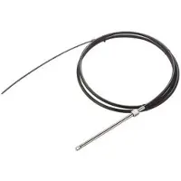 VETUS 125cv High Steering Cable Zwart 610 cm
