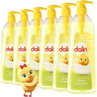 Dalin Babyshampoo Kamille 6 x 700ml milde verzorging voor baby’s haar en hoofdhuid