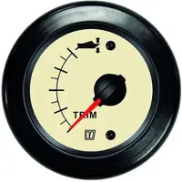 VETUS Z Tail Trim Indicator 12-24v Zwart 52 x 63 mm
