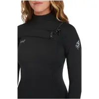 O'Neill Epic 5/4 Mm Dames Wetsuit Van Neopreen Met Lange Mouwen En Rits Op De Borst