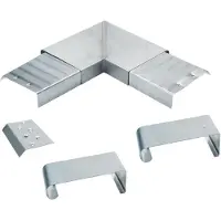 Rheinzink buitenhoekset 125x40mm 90º Quick Fix - 0990006123