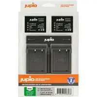 Jupio Kit: 2x Battery NP-W126S + USB Dual Charger