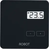 Robot Easy Flex HC - ruimtethermostaat zwart - bedraad - 649318