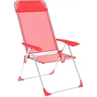 Marbueno Summer Folding Chair 5 Positions 69x58x110 Cm Veelkleurig