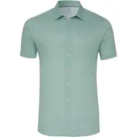Desoto Heren Desoto Jersey shirt lichtgroen, Effen