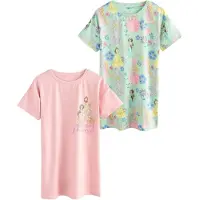 Next Nachtkledij groen / gemengde kleuren / pink