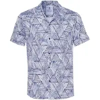 Desoto Overhemd blauw / nachtblauw / wit