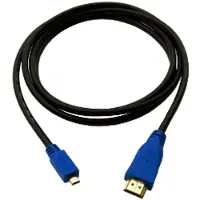 Accell H121C-006B-R HDMI kabel 1,8 m HDMI Type A (Standaard) HDMI Type D (Micro) Zwart, Blauw
