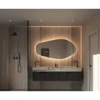 HiPP Spiegel design spv 21000 organisch met verlichting incl. Spiegelverwarming