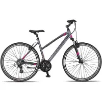 Altec Damesfiets Legarda 28 Inch 49 cm Dames 24V V-Brakes Antraciet