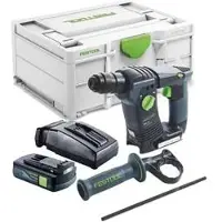 Festool BHC 18-Basic accuboormachine 18 V 1,8 J SDS Plus Brushless + 1x accu 3,0 Ah + oplader + Systainer