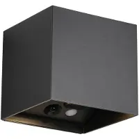 TRIO Wandlamp Oplaadbaar Genie Zwart Met Sensor