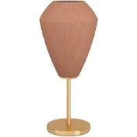 Eglo Tafellamp Caprarola, crème / amber, Woon-/ Eetkamer, Glas, Modern, Tafellamp