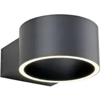 Paul Neuhaus Wandlamp Clipse Ø 15 cm antraciet
