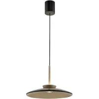 Paul Neuhaus 1-lichts hanglamp Pure E-Moon brons