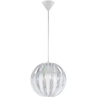 TRIO Hanglamp Pumpkin 30cm wit