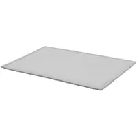 Juskys Fluweelzacht Speelkleed / Kinderkleed Maila - 180 x 120 cm - Grijs
