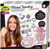 Lena Sieradenset Meisjes 24 X 23,5 Cm Staal/kunstleer/karton