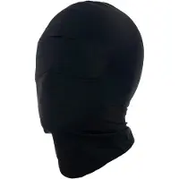 Rimba - SM Hoofdmasker - Hood uit elastische stof compleet Gesloten maar adembaar